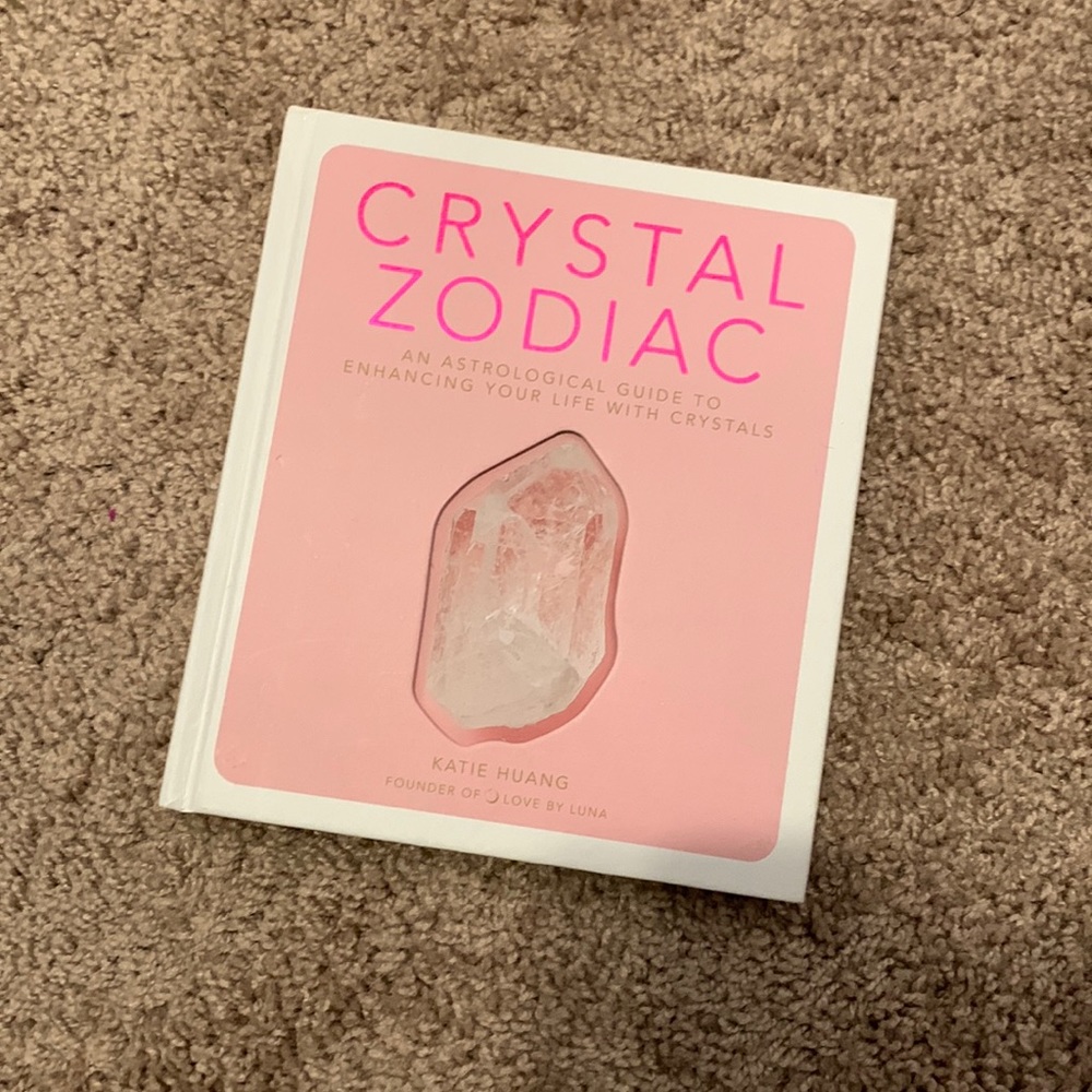 Crystal Zodiac Book by Katie Huang